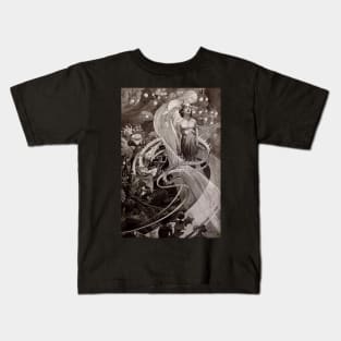 Alphonse Mucha - La Pater #1 - Art Nouveau Kids T-Shirt